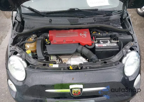 2012 Fiat 500 Abarth из США, поврежденный, VIN 3C3CFFFH9CT360049